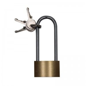 Best quality Thread Repair Kit -
 JC8406 Long Shackle Brass Padlock – JOCEN