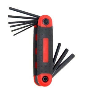 Top Suppliers Household Tool Set -
 JC1317 9Pcs Folding Hex Key Set – JOCEN