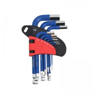 Cheap price Woodworking Tools -
 JC1303 9Pcs Short Arm Hex Key Set – JOCEN