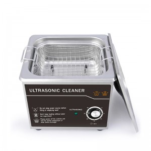 The Knob-adjusted ultrasonic cleaner machine for glasses