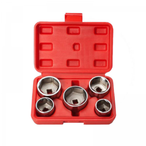 JC9171 5pcs Oil Filter Socket Wrench Set Universal Wrench Tool Kit