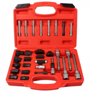 Low price for Pneumatic Hydraulic Rivet Gun -
 JC9705 30pcs Alternator Freewheel Pulley Removal Auto Socket Bit Set Service Garage Tool Kit  – JOCEN